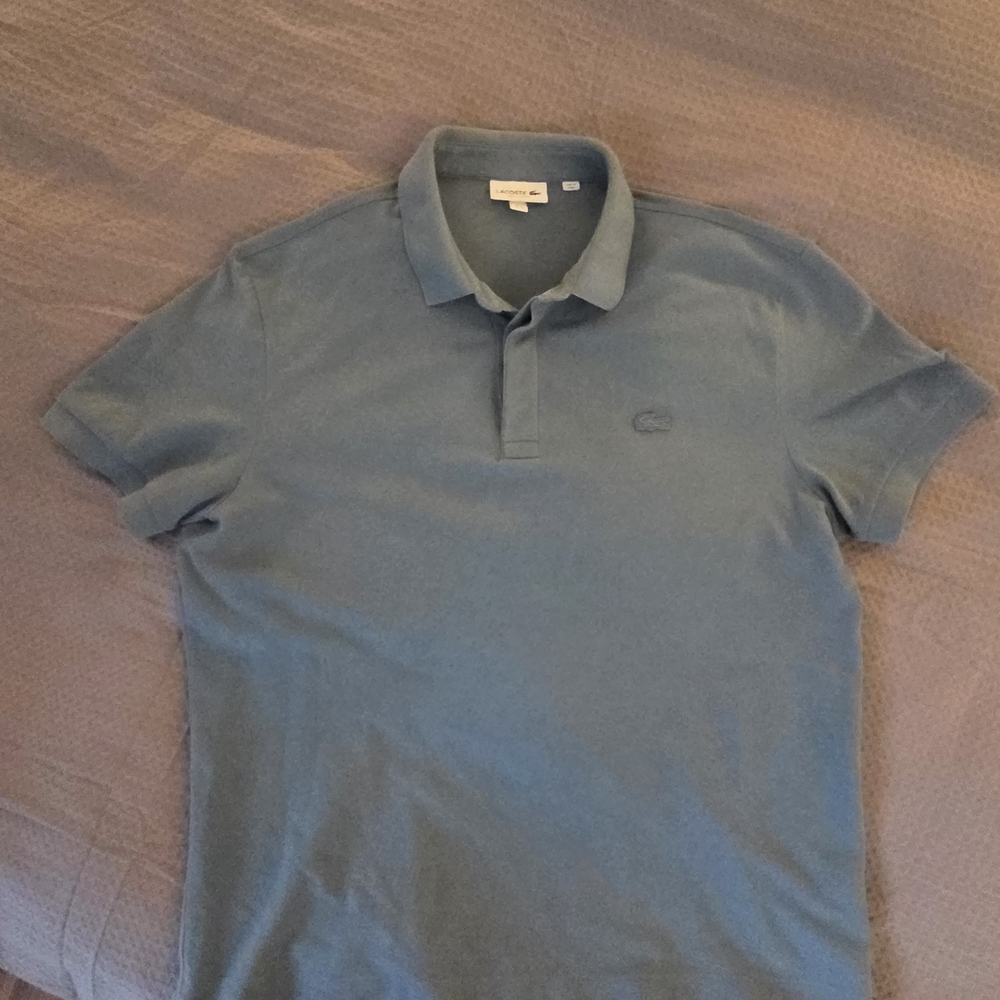 Lacoste Men's Polo in Slate Blue